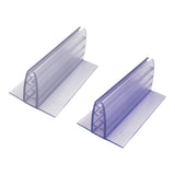 Maxbell 10Pcs Clip Holder Stand Promotion Clear for Warehouse restaurant 7.5cm x 4cm x 3.2cm