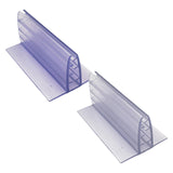 Maxbell 10Pcs Clip Holder Stand Promotion Clear for Warehouse restaurant 7.5cm x 4cm x 3.2cm