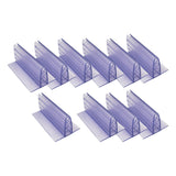 Maxbell 10Pcs Clip Holder Stand Promotion Clear for Warehouse restaurant 7.5cm x 4cm x 3.2cm