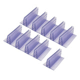 Maxbell 10Pcs Clip Holder Stand Promotion Clear for Warehouse restaurant 7.5cm x 4cm x 3.2cm