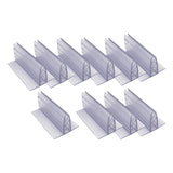 Maxbell 10Pcs Clip Holder Stand Promotion Clear for Warehouse restaurant 5cm x 4cm x 3.2cm