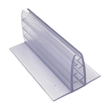 Maxbell 10Pcs Clip Holder Stand Promotion Clear for Warehouse restaurant 5cm x 4cm x 3.2cm
