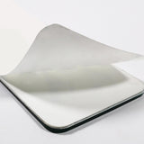 Maxbell 1 Pair Toilet Sign Acrylic Wall Sticker Decor Rectangle for Office Washroom