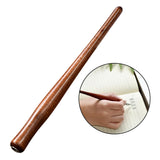 Maxbell Wooden Calligraphy Dip Pen Holder for Various Pen Nib Portable Compact Retro Brown