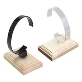 Maxbell Acrylic Bracelet Display Stand Showcase for Dressing Table Decor Clear