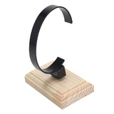 Maxbell Acrylic Bracelet Display Stand Showcase for Dressing Table Decor Black