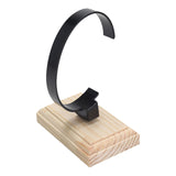 Maxbell Acrylic Bracelet Display Stand Showcase for Dressing Table Decor Black