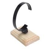 Maxbell Acrylic Bracelet Display Stand Showcase for Dressing Table Decor Black