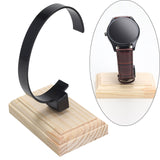 Maxbell Acrylic Bracelet Display Stand Showcase for Dressing Table Decor Black