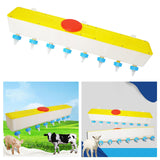 Maxbell Lamb Feeder Nursing Station Feeding Bowl 8 Nipples Indoor Grassland