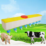 Maxbell Lamb Feeder Nursing Station Feeding Bowl 8 Nipples Indoor Grassland