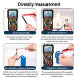Maxbell Digital Meter AC DC Voltage Current Equipment Amp Multimeters for DC Current