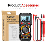 Maxbell Digital Meter AC DC Voltage Current Equipment Amp Multimeters for DC Current