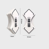 Maxbell Multifunctional Double Sided Magnetic Glass Wiper Handheld for Sliding Doors 26mm
