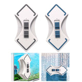 Maxbell Multifunctional Double Sided Magnetic Glass Wiper Handheld for Sliding Doors 26mm