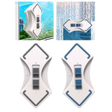 Maxbell Multifunctional Double Sided Magnetic Glass Wiper Handheld for Sliding Doors 26mm