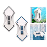 Maxbell Multifunctional Double Sided Magnetic Glass Wiper Handheld for Sliding Doors 26mm