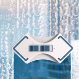 Maxbell Multifunctional Double Sided Magnetic Glass Wiper Handheld for Sliding Doors 30mm