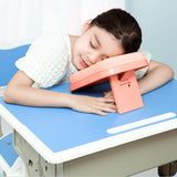 Maxbell Foldable Neck Pillow Support Pillow Cushion Headrest for Home Orange