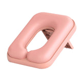 Maxbell Foldable Neck Pillow Support Pillow Cushion Headrest for Home Orange