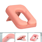 Maxbell Foldable Neck Pillow Support Pillow Cushion Headrest for Home Orange