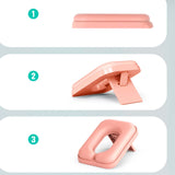 Maxbell Foldable Neck Pillow Support Pillow Cushion Headrest for Home Orange