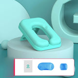 Maxbell Foldable Neck Pillow Support Pillow Cushion Headrest for Home Green