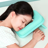 Maxbell Foldable Neck Pillow Support Pillow Cushion Headrest for Home Green