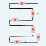 Maxbell Double Sided Window Cleaner Glider Washing Adjustable for Home Household 5-26mm