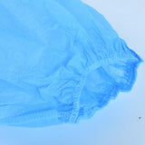 Maxbell 50 Pairs Disposable Oversleeves Arms Sleeves Non Woven Fabric Elastic Straps Blue