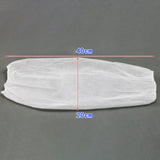 Maxbell 50 Pairs Disposable Oversleeves Arms Sleeves Non Woven Fabric Elastic Straps White