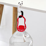 Maxbell Portable Table Bag Holder Outdoor Bag Hook for Desk office Yellow