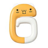 Maxbell Portable Table Bag Holder Outdoor Bag Hook for Desk office Yellow