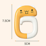 Maxbell Portable Table Bag Holder Outdoor Bag Hook for Desk office Yellow