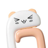 Maxbell Portable Table Bag Holder Outdoor Bag Hook for Desk office Skin Pink