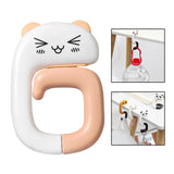 Maxbell Portable Table Bag Holder Outdoor Bag Hook for Desk office Skin Pink