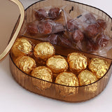 Maxbell 3 Layers Dried Fruit Storage Tray Snack Serving Tray for Sweets Champagne