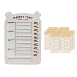 Maxbell List Board Daily Task Planning Board Chart Memo for RV Office Home Beige