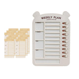 Maxbell List Board Daily Task Planning Board Chart Memo for RV Office Home Beige