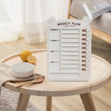 Maxbell List Board Daily Task Planning Board Chart Memo for RV Office Home Beige