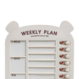 Maxbell List Board Daily Task Planning Board Chart Memo for RV Office Home Beige