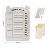 Maxbell List Board Daily Task Planning Board Chart Memo for RV Office Home Beige