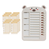 Maxbell List Board Daily Task Planning Board Chart Memo for RV Office Home Beige Bear