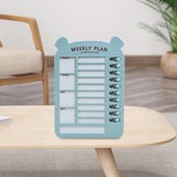 Maxbell List Board Daily Task Planning Board Chart Memo for RV Office Home Blue