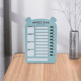 Maxbell List Board Daily Task Planning Board Chart Memo for RV Office Home Blue