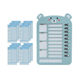 Maxbell List Board Daily Task Planning Board Chart Memo for RV Office Home Blue Bear