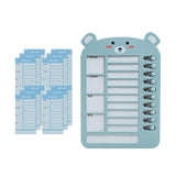 Maxbell List Board Daily Task Planning Board Chart Memo for RV Office Home Blue Bear