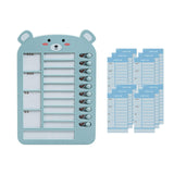 Maxbell List Board Daily Task Planning Board Chart Memo for RV Office Home Blue Bear