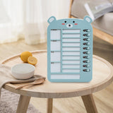 Maxbell List Board Daily Task Planning Board Chart Memo for RV Office Home Blue Bear