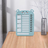 Maxbell List Board Daily Task Planning Board Chart Memo for RV Office Home Blue Bear